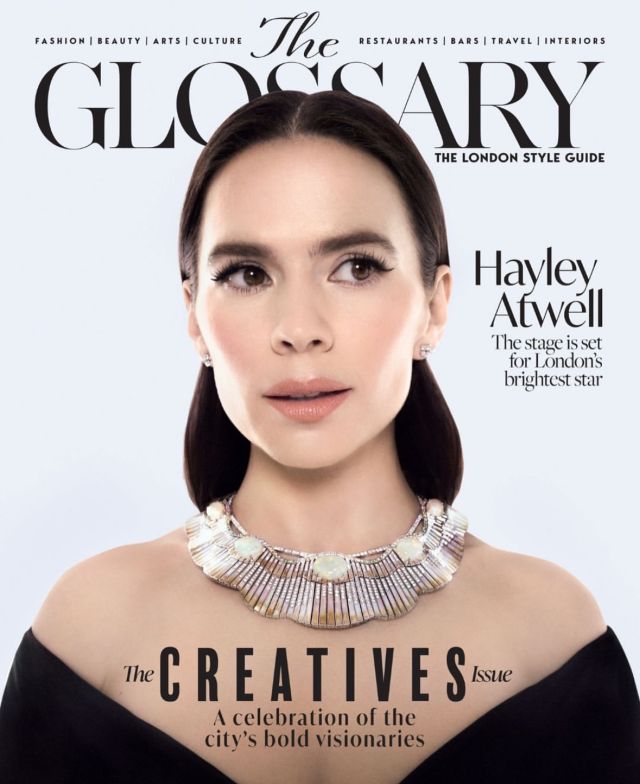 Hayley Atwell graces the cover of @theglossarymagazine latest CREATIVES Issue, wearing Garrard’s high jewellery and collections including the House’s new Lotus collection ✨

The Creatives issue of @theglossarymagazine 
Photographer @nickthompsonstudio 
Stylist @jennedykennedy 
Make-up @kennethsohmakeup
Hair @bjornkrischker
Nails @mayaeddisonnails 
Fashion assistant @nadiadahanxo
Tailor @kim_lareau_at @karen.avenell