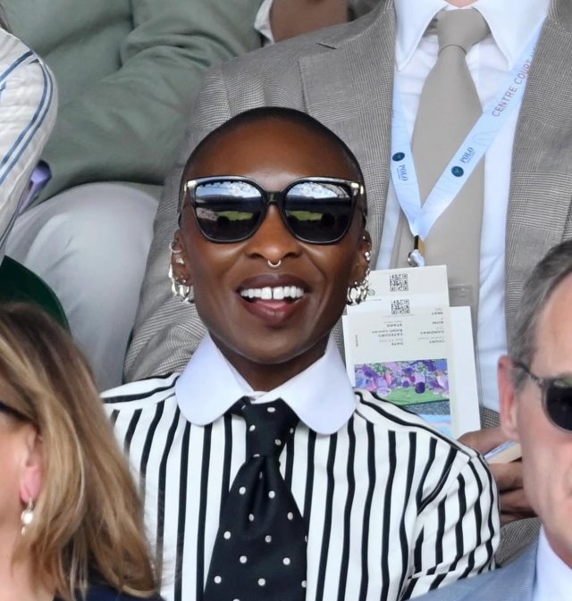 VIP by EBPR | Courtside moments at Wimbledon 2025 🎾

@cynthiaerivo in @lateliernawbar styled by @jasonbolden @johnmumblo 
@daisyedgarjones in @boucheron styled by @danixmichelle 
@charithra17 in @messika styled by @hollyevawhite 
Lashana Lynch in @lateliernawbar @smo.gold styled by @karenclarkson