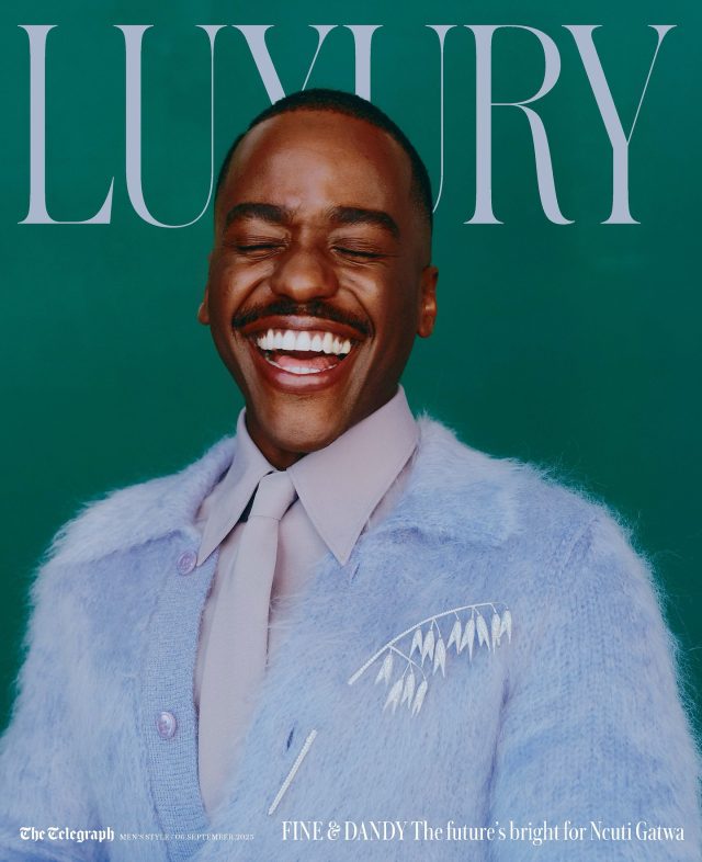 VIP by EBPR | Ncuti Gatwa wearing Boucheron for the Men’s Style September issue of Telegraph Luxury. 

@telegraph @telegraphluxury 

 
Photographer @charlottehadden
Styling by @otterjezamin
Grooming @carlosferraz_